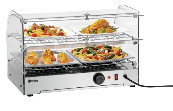 Vitrine chauffante 5200 2ER Bartscher - référence 305062 - vue produit