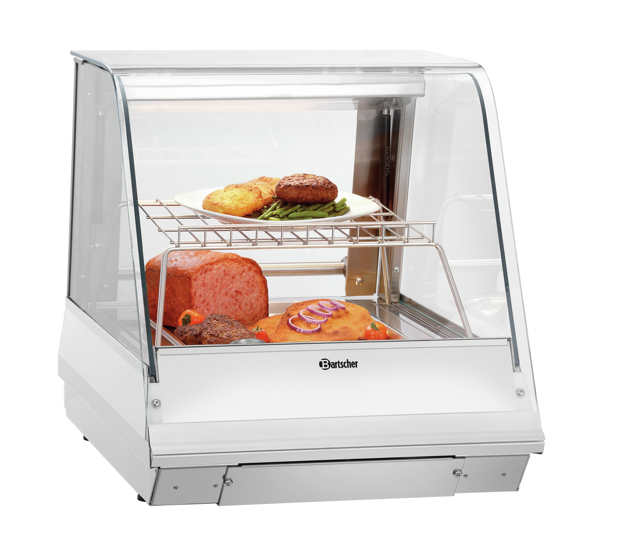 305067_2 Vitrine chauffante GN1110-R - Bartscher – Image 1