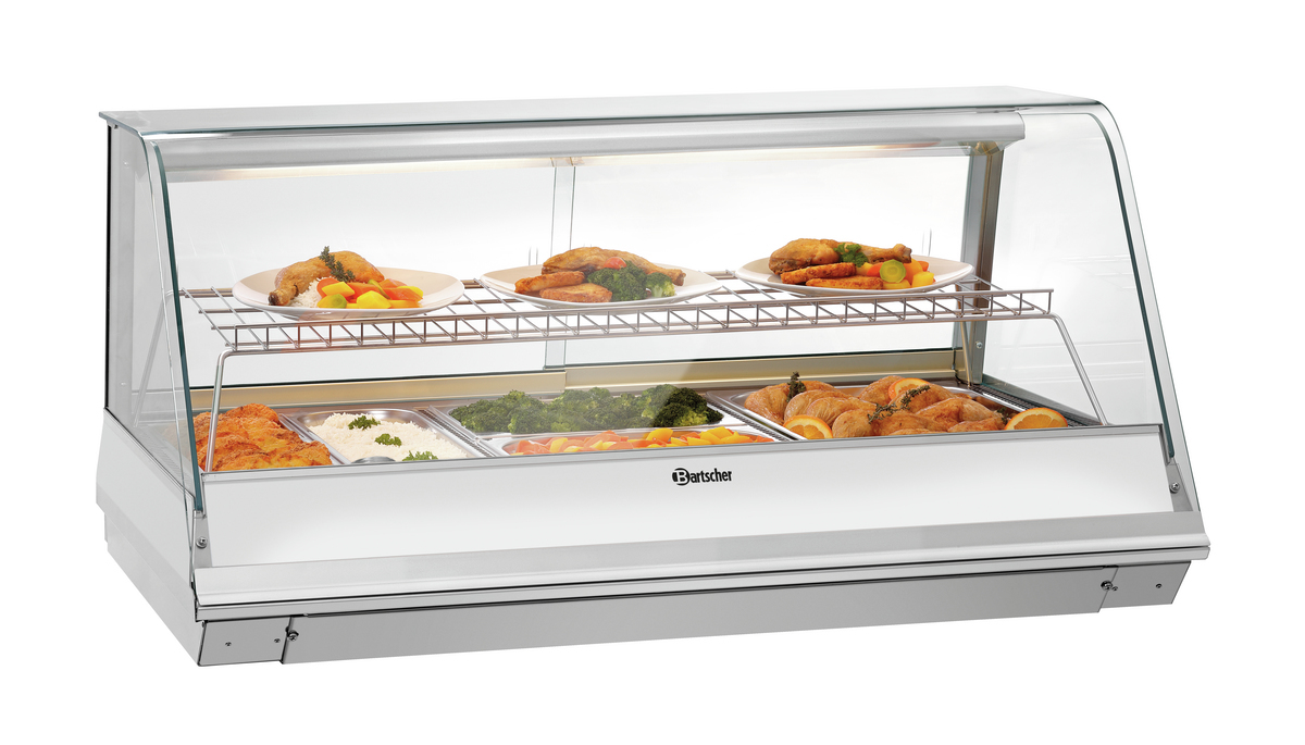 305068_2 Vitrine chauffante GN3110-R - Bartscher – Image 1