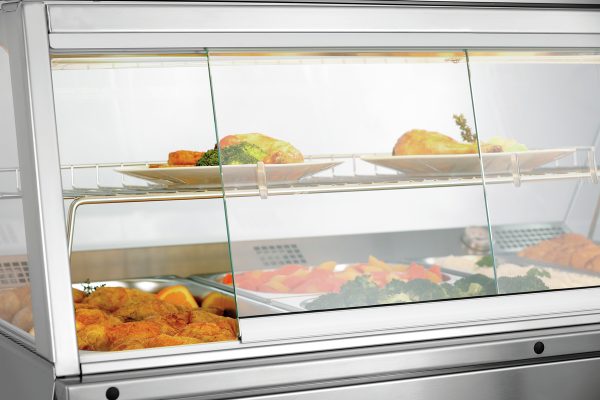 Vitrine chauffante GN3110-R Bartscher - référence 305068 - vue produit