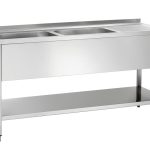 Plonge laverie 700, L1600 2bass. GA - Bartscher