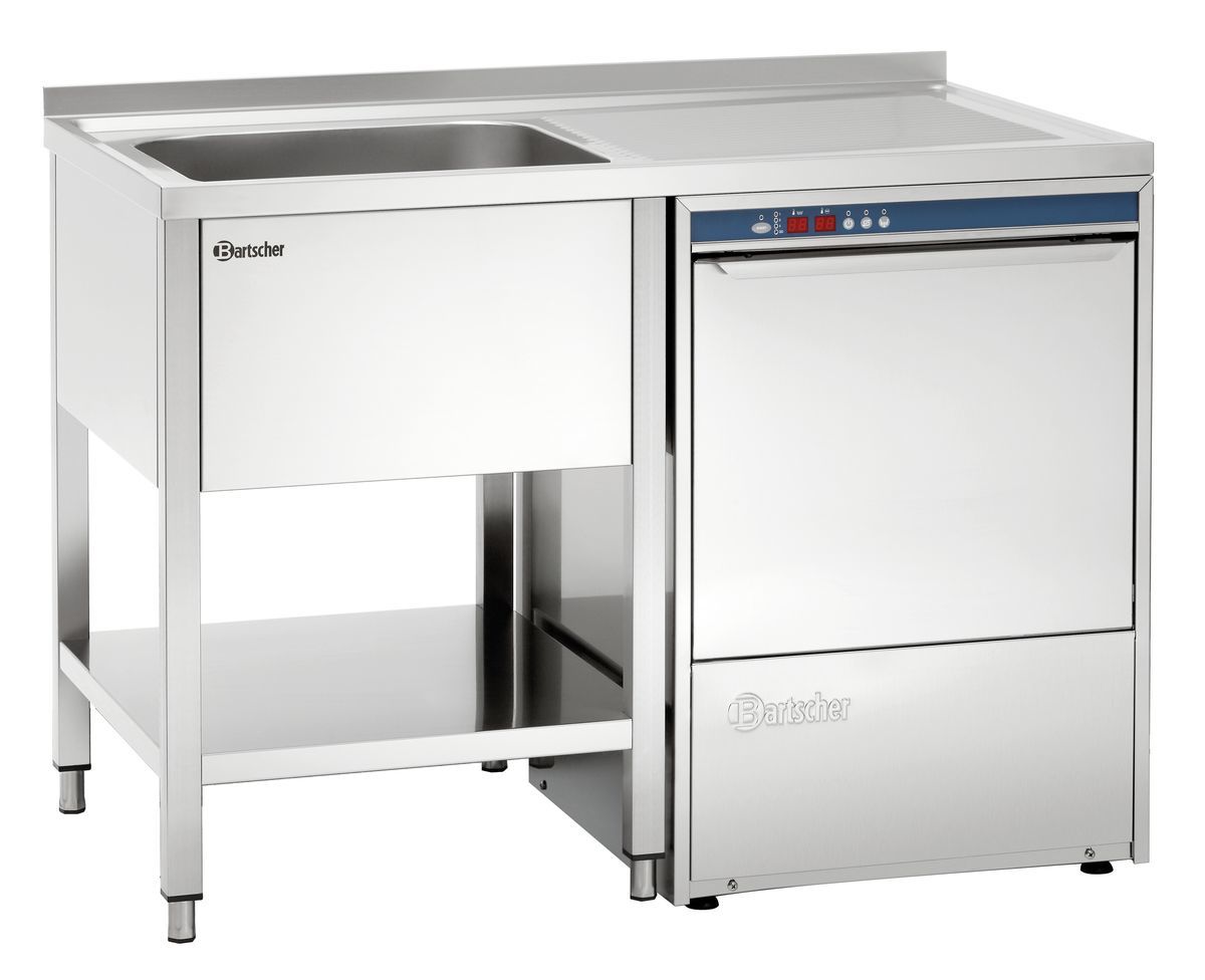 306340_1 Plonge laverie 700, L1200 bass. GA - Bartscher – Image 1