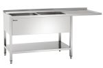 Plonge laverie 700, L1600 2bass. GA - Bartscher