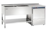 Plonge laverie 700, L1600 2bass. GA - Bartscher – Image 2