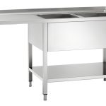 Plonge laverie 700, L1600 2bass. DR - Bartscher