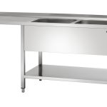 Plonge laverie 700, L1800 2bass. DR - Bartscher