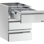 Colonne tiroirs 3x1/1GN - Bartscher