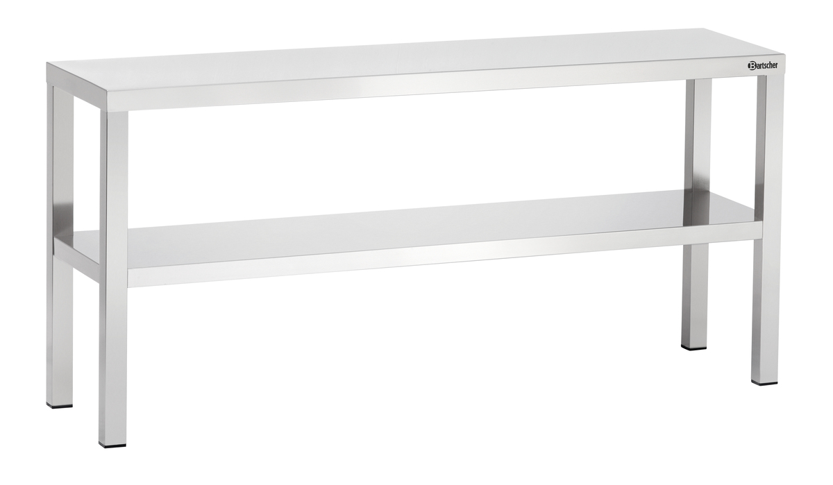325140 Étagère sup., L1400, 2 étages - Bartscher – Image 1