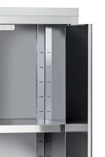 Armoire haute 700, L1000, 2PB, AI - Bartscher – Image 2