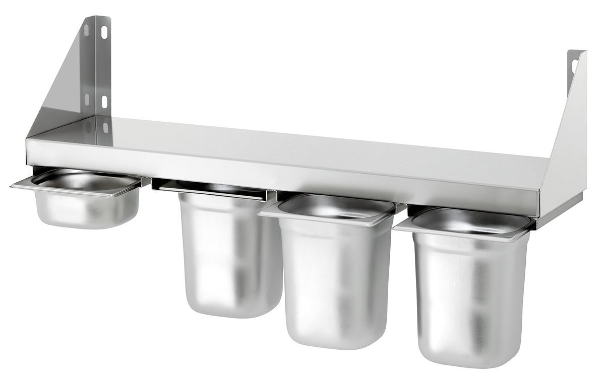389080 Étagère épices, 4x1/6GN - Bartscher – Image 1