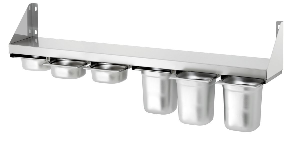 389120 Étagère épices, 6x1/6GN - Bartscher – Image 1