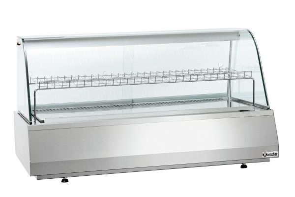 Vitrine réfrig. 3/1GN, verre bombé Bartscher - référence 405057 - vue produit