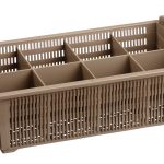 Panier à couverts, à 8 cases - Bartscher