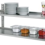 Kit étagère murale 120x355 complet - Bartscher