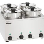 Bain Marie Hotpot, 4x pot, 3,5 L - Bartscher