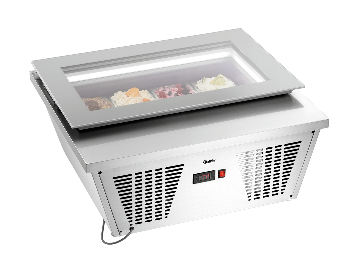 700248_2 Vitrine à glaces 4x6,5L-F - Bartscher – Image 1