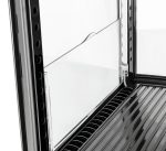 Mini-vitrine réfrigérée 64L2T noire - Bartscher – Image 7