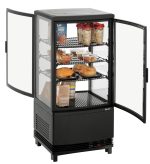 Mini vitrine réfrigérée 75L2T noir - Bartscher – Image 2