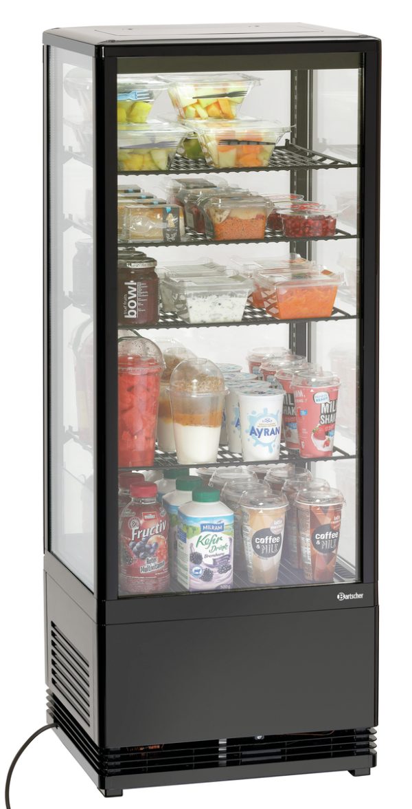 Mini-vitrine réfrigérée 98L-SW Bartscher - référence 700398G - vue produit