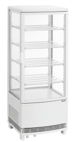 Mini vitrine réfrigérée 98L2T blanc - Bartscher – Image 9