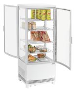 Mini vitrine réfrigérée 98L2T blanc - Bartscher
