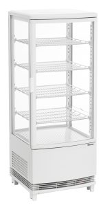Mini vitrine réfrigérée 98L2T blanc - Bartscher – Image 10