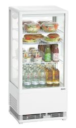 Mini vitrine réfrigérée 78 L, blanche - Bartscher – Image 2