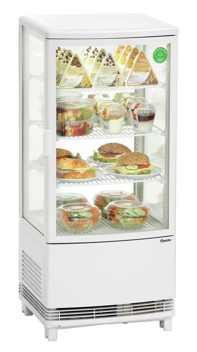 700678G_1 Mini vitrine réfrigérée 86 L - Bartscher – Image 1
