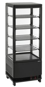 Mini vitrine réfrigérée 98L2T noir - Bartscher – Image 11