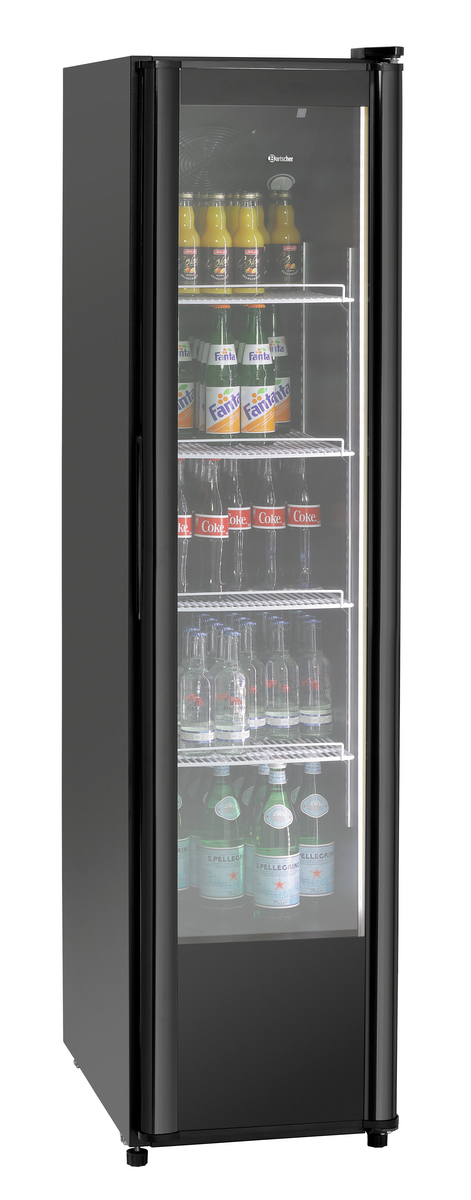 700812_2 Réfrigérateur avec porte en verre 300L - Bartscher – Image 1