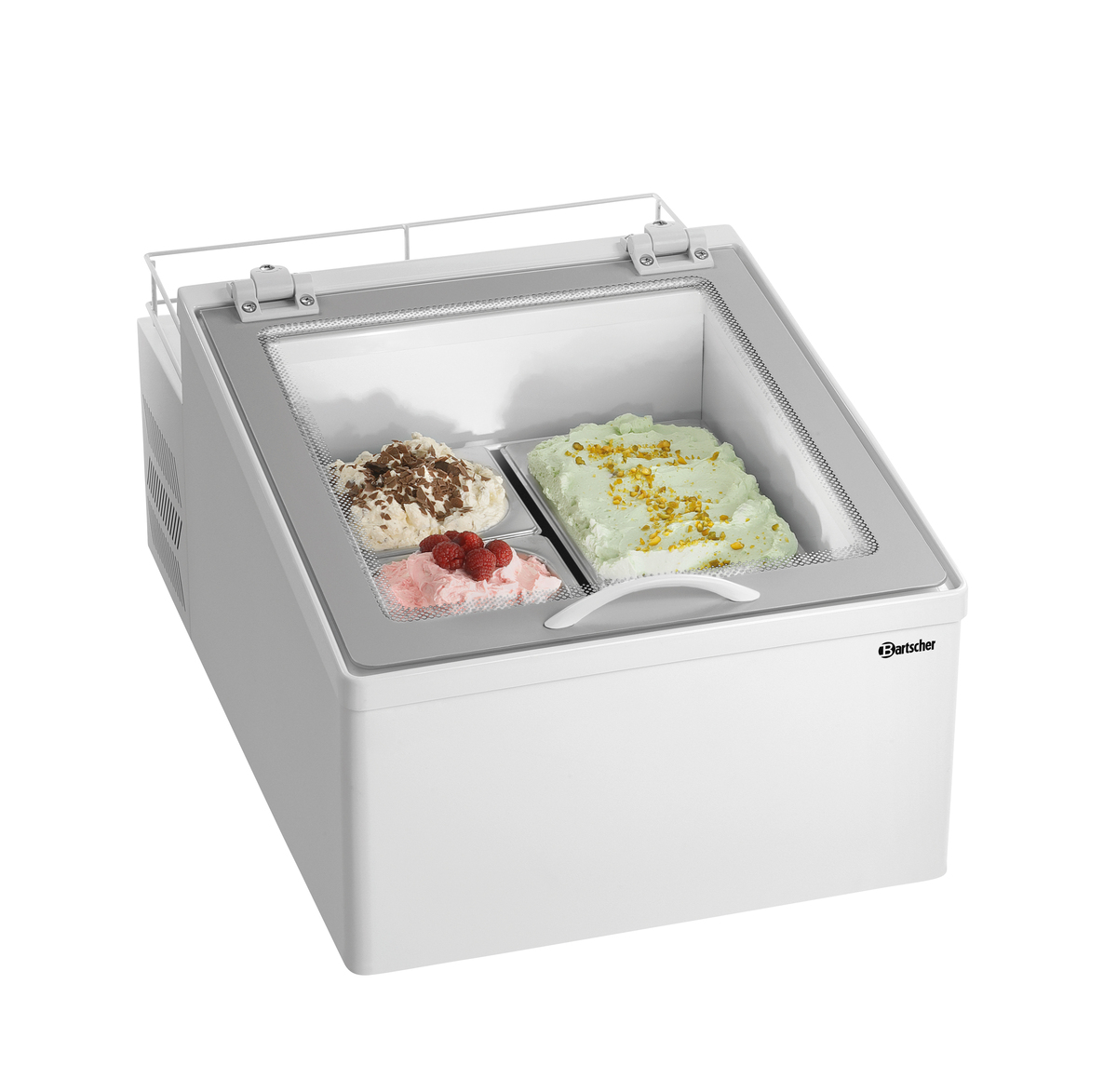 700940_2 Vitrine à glaces 2x5L-F - Bartscher – Image 1