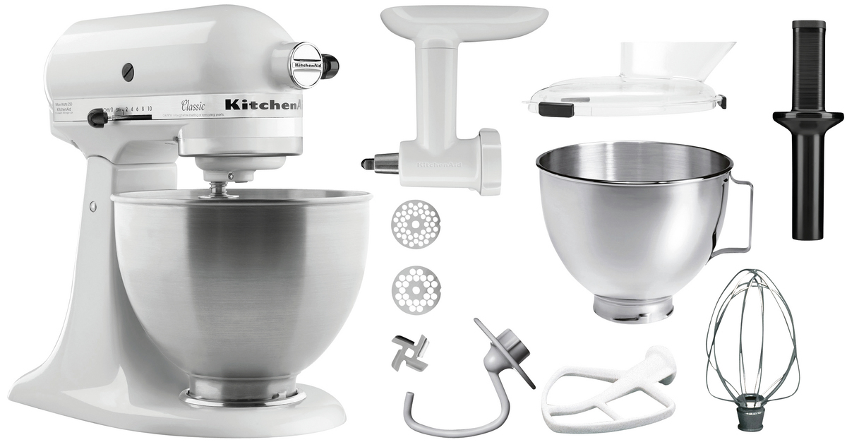 A150097 KitchenAid 5K45SSEWH, blc, 4,28L - Bartscher – Image 1