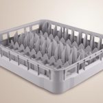 Panier à assiettes pour lave-vaisselle - 50 x 60 cm - 24 compartiments - Maxima