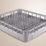Panier à assiettes pour lave-vaisselle - 50 x 60 cm - 9 compartiments - Maxima
