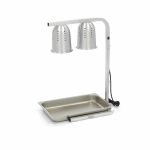 Lampe chauffante - 2 lampes - incl 2 lampes et 1 récipient 1/1 GN - Maxima