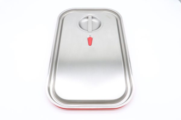 Couvercle gastronorm - 1/1 GN - acier inoxydable - joint étanche à l'air - Maxima 3 Couvercle gastronorm - 1/1 GN - acier inoxydable - joint étanche à l'air - Maxima