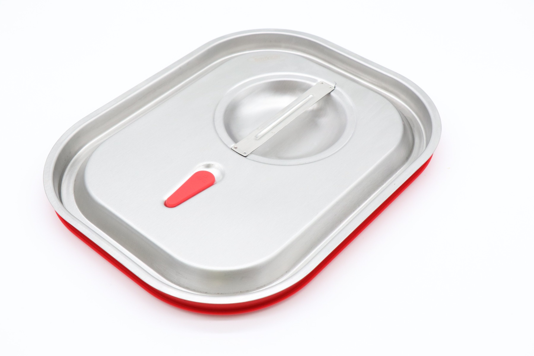 Couvercle gastronorm - 1/2 GN - acier inoxydable - joint étanche à l'air Couvercle gastronorm - 1/2 GN - acier inoxydable - joint étanche à l'air - Maxima – Image 1