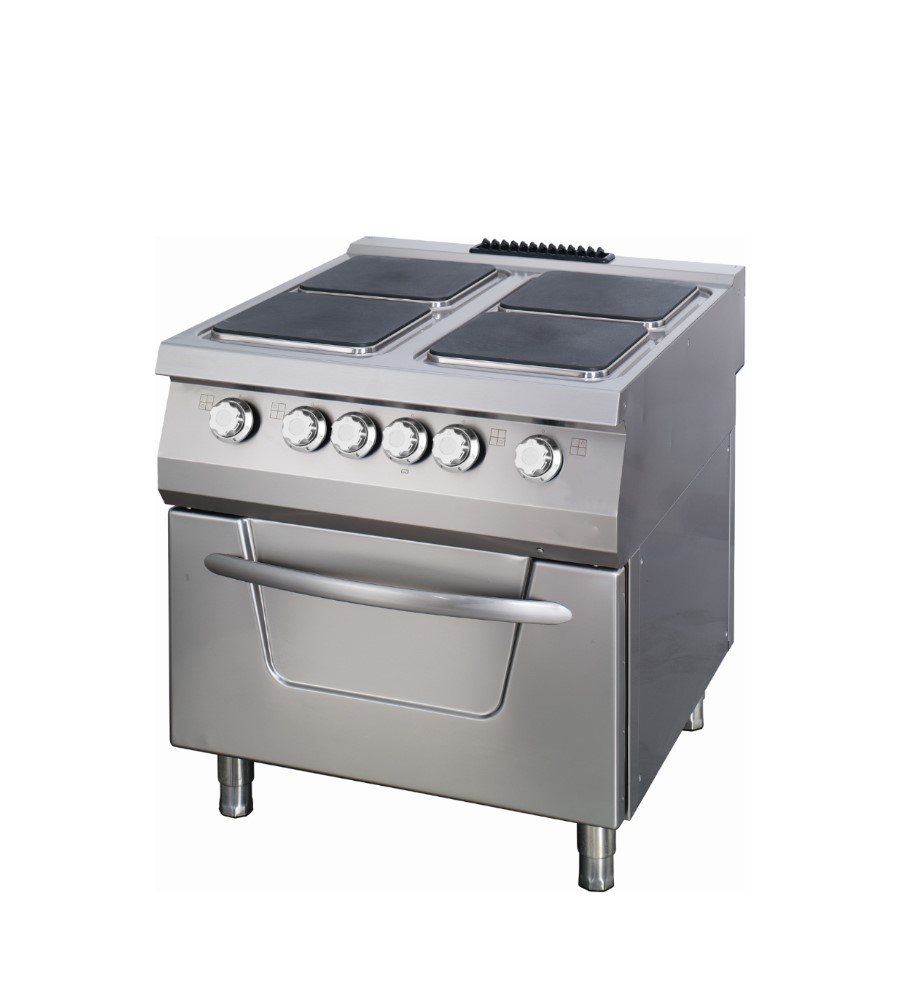 Premium cuisinière - 4 brûleurs - unité double - profondeur 90 cm - électrique Premium cuisinière - 4 brûleurs - unité double - profondeur 90 cm - électrique - Maxima – Image 1