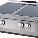 Premium cuisinière à infrarouge - 4 brûleurs - unité double - profondeur 90 cm - électrique - Maxima