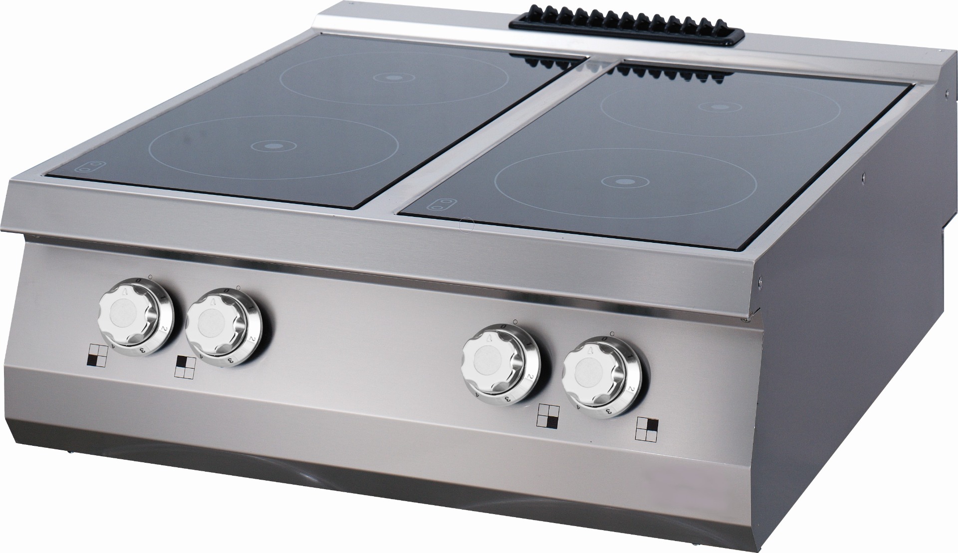 Premium cuisinière à infrarouge - 4 brûleurs - unité double - profondeur 90 cm - électrique Premium cuisinière à infrarouge - 4 brûleurs - unité double - profondeur 90 cm - électrique - Maxima – Image 1