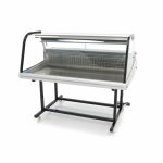 Vitrine réfrigérée - 255 L - 125 cm - avec support - Maxima