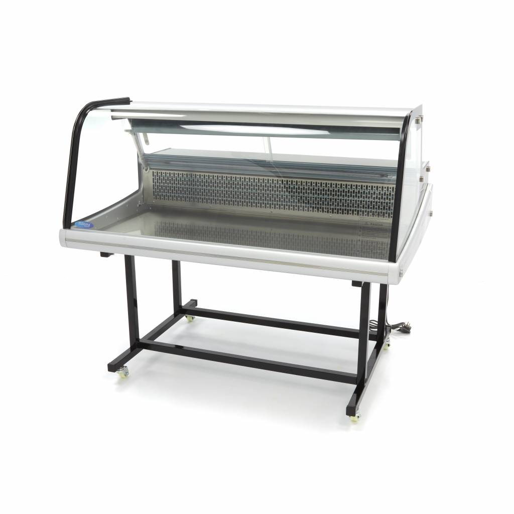 Vitrine réfrigérée - 255 L - 125 cm - avec support Vitrine réfrigérée - 255 L - 125 cm - avec support - Maxima – Image 1