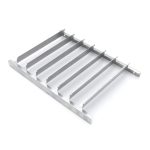 Table pour four à vapeur combiné - guides d'étagères - 7x 2/3 GN - Maxima