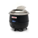 Marmite à soupe – 13 L – Pot intérieur amovible – avec couvercle intégré et encoche pour louche - Maxima