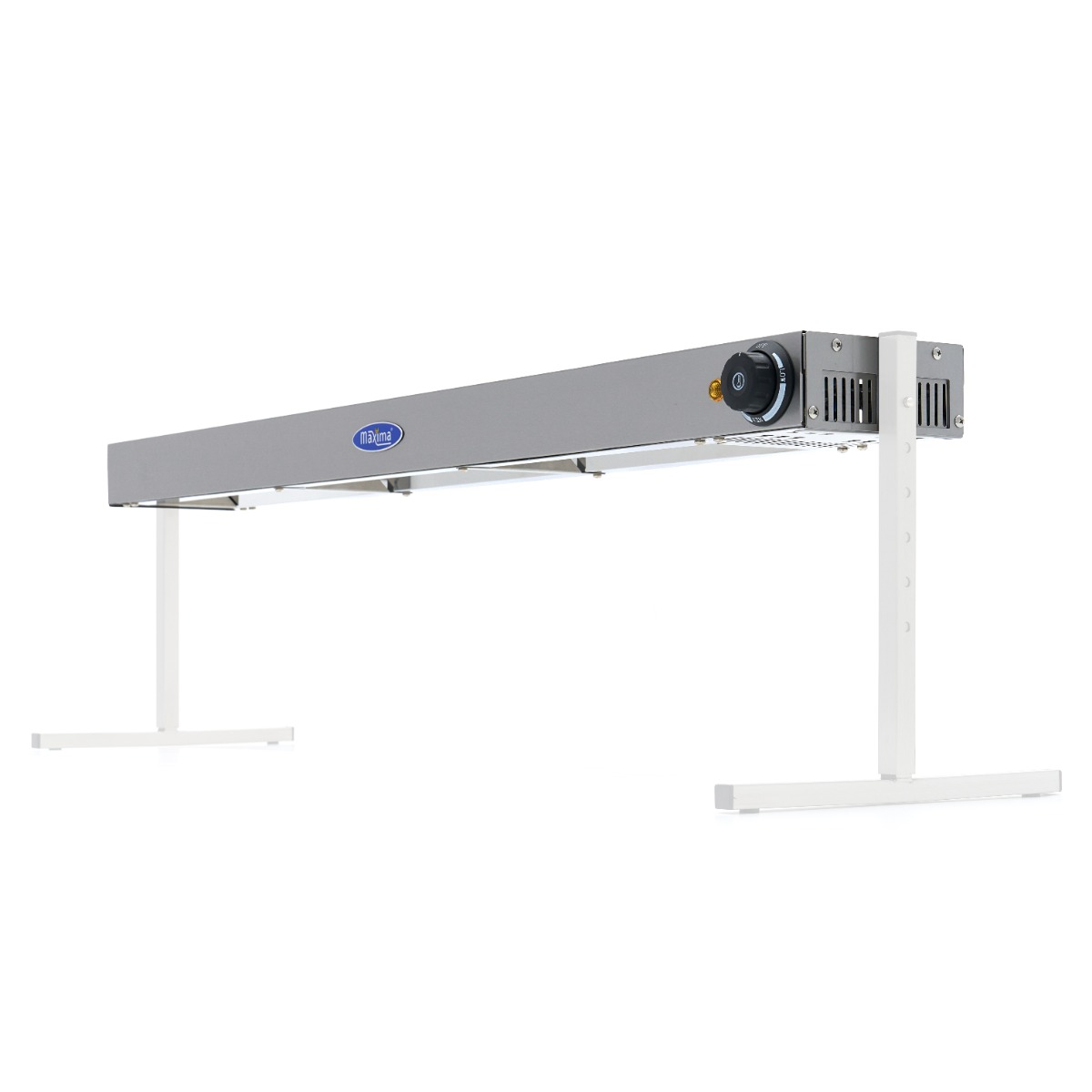 Rampe chauffante - 107 cm - adaptée à une installation au plafond et en pose libre Rampe chauffante - 107 cm - adaptée à une installation au plafond et en pose libre - Maxima – Image 1