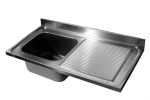 700 ÉVIER 1 À GAUCHE 1200 - Combisteel – Image 2