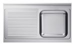 700 ÉVIER 1 À DROITE 1200 - Combisteel