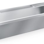 LAVABO DOUBLE EN ACIER INOX 1200X525X451MM - Combisteel