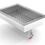 BAC À GLACE PILÉE INTÉGRÉ 1/1 GN - Combisteel