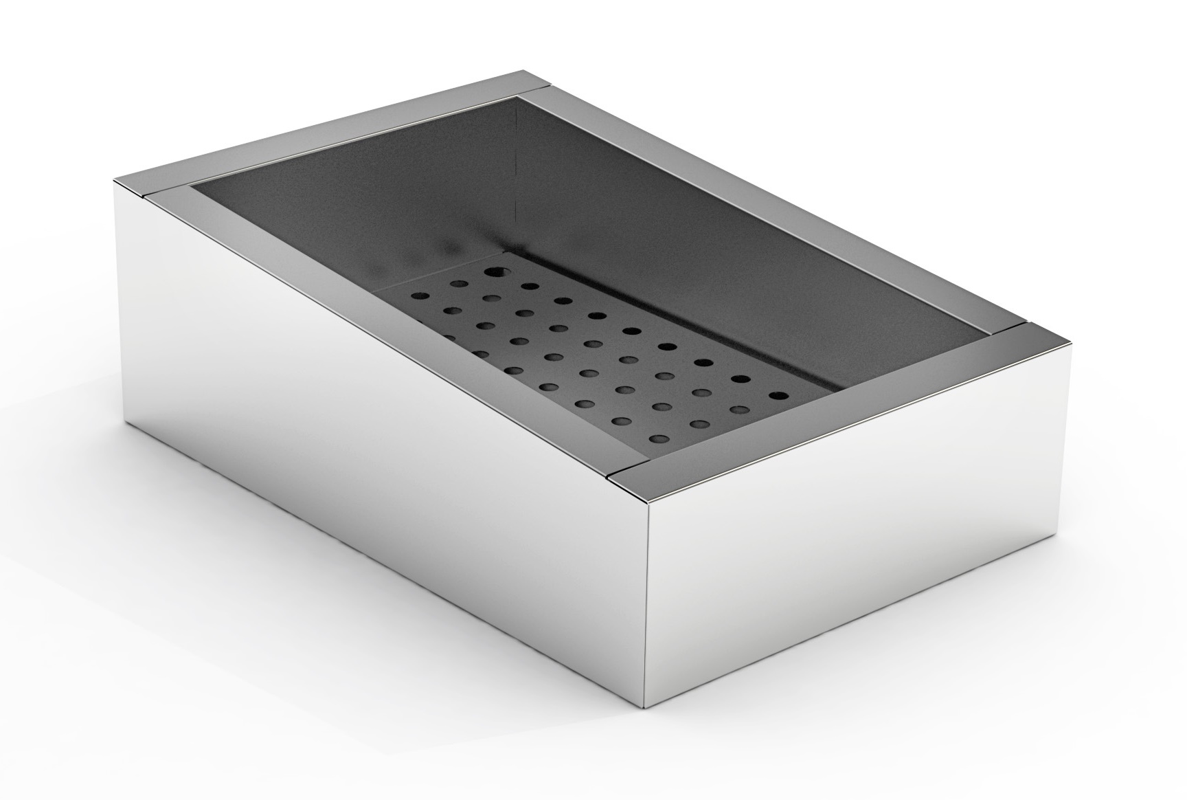 BAC À GLACE PILÉE INCLINÉ 1/1 GN AISI 304 VIDANGE CÔTÉ FONCTIONNEMENT - Combisteel BAC À GLACE PILÉE INCLINÉ 1/1 GN AISI 304 VIDANGE CÔTÉ FONCTIONNEMENT - Combisteel – Image 1